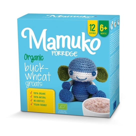 Mamuko, Organiczna kaszka gryczana, 6m+ Mamuko