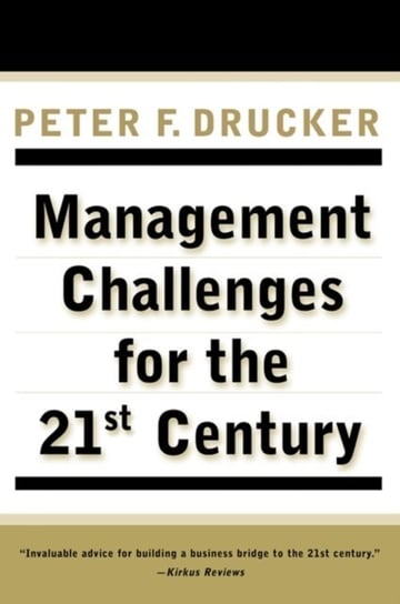 Management Challenges for the 21St Century Drucker Peter F.