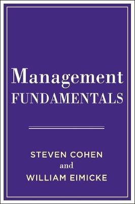 Management Fundamentals Cohen Steven