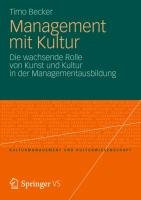 Management mit Kultur Becker Timo