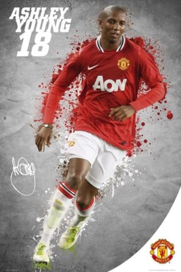 Manchester United Ashley Young 11/12 - plakat 61x91,5 cm Manchester United