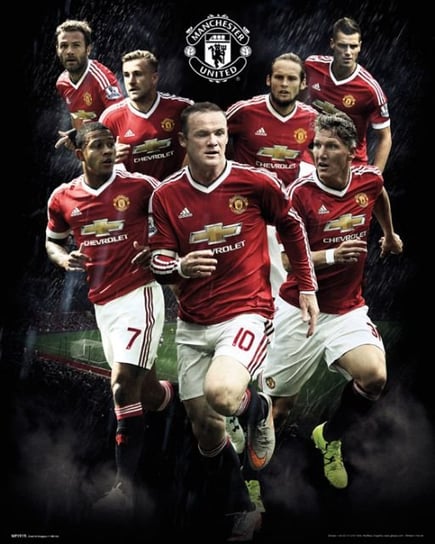 Manchester United Zawodnicy 15/16 - plakat 40x50 cm GBeye