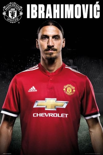 Manchester United Zlatan Ibrahimović 17/18 - plakat 61x91,5 cm Manchester United