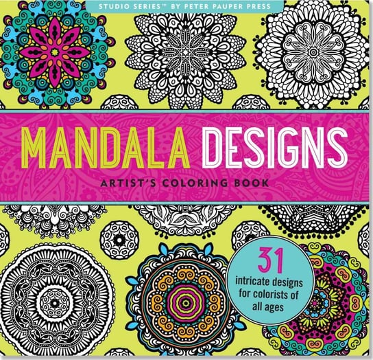 Mandala designs. Artist's coloring book Opracowanie zbiorowe