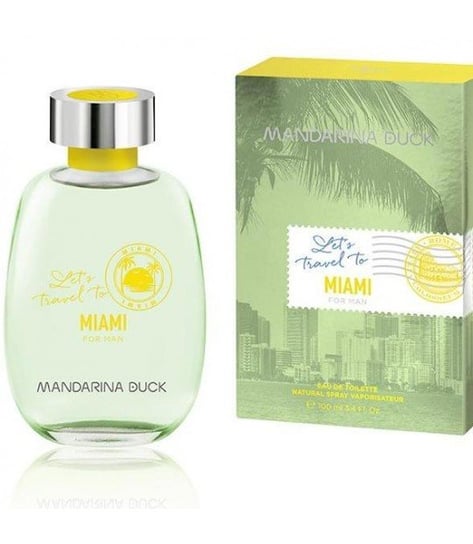 Mandarina Duck, Let'S Travel To Miami For Man, woda toaletowa, 100 ml Mandarina Duck