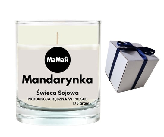 Mandarynka Świeca Sojowa Zapachowa  175G Prezent Mamasi Candle