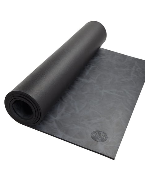 Manduka GRP  Adapt Black Marbled  Kauczuk + PU 180x66cm  - 5mm Inna marka