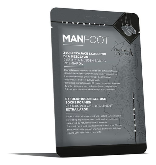 ManFoot, skarpety złuszczające XL, 1 para ManFoot