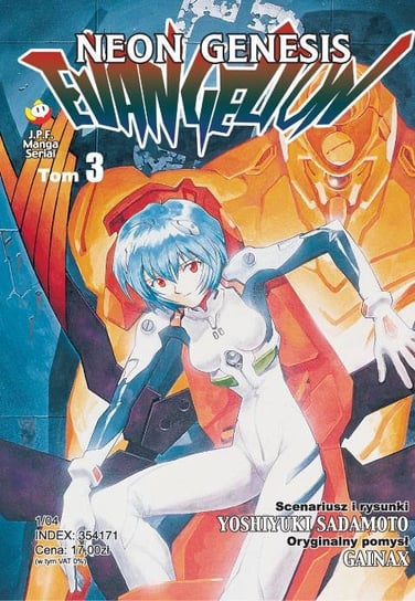 Manga. Neon Genesis Evangelion. Tom 3 