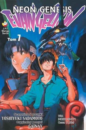 Manga Neon Genesis Evangelion Tom 7 Sadamoto Yoshiyuki