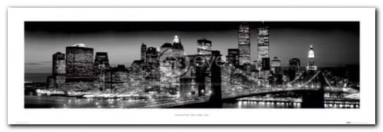 Manhattan plakat obraz 95x33cm Wizard+Genius