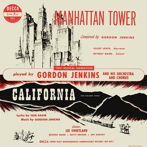 Manhattan Tower/California (The Golden State) Gordon Jenkins