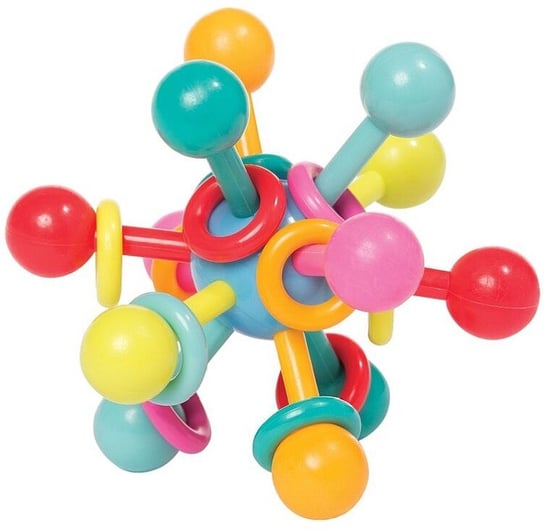 Manhattan Toy, Gryzak dla dzieci, Atom 11,4x11,4x9 cm Manhattan Toy