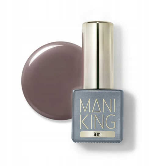 Mani King, Lakier Do Paznokci Hybrydowy, Nude Brąz Beż M048, 8 ml ManiKing