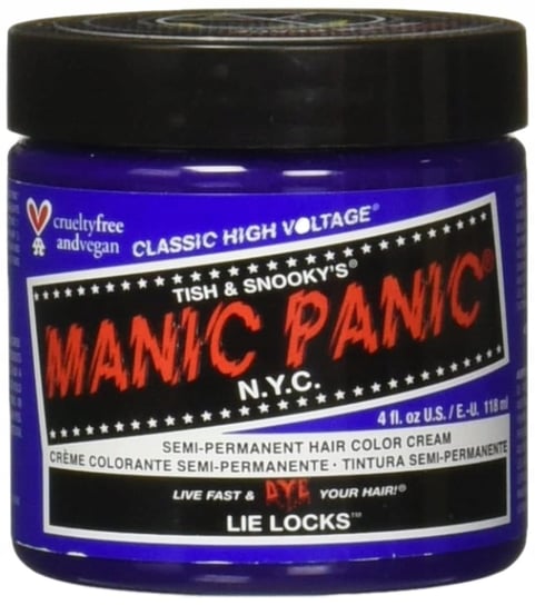 Manic Panic, Farba do włosów, Lie Locks, 118ml Manic Panic