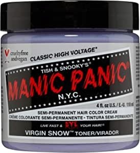 Manic Panic, Farba do włosów toner, Virgin Snow, 118ml Manic Panic