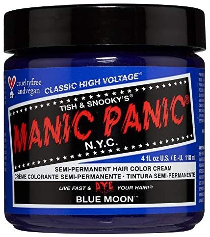 Manic Panic, Farba toner semi-permanente Blue Moon, 118 ml Manic Panic