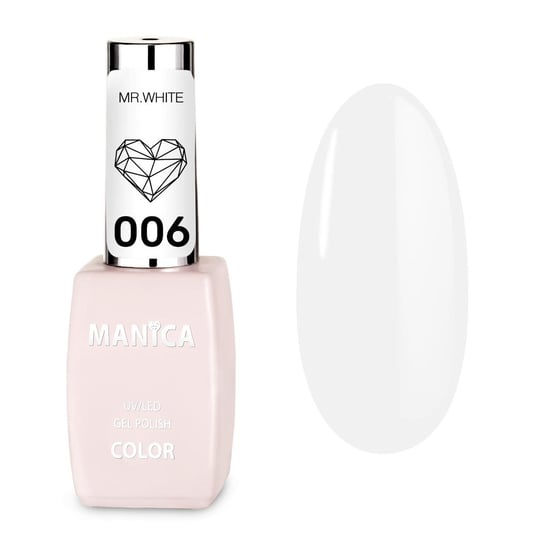 Manica Lakier hybrydowy - Mr. White 006 10ml manicure pedicure Manica
