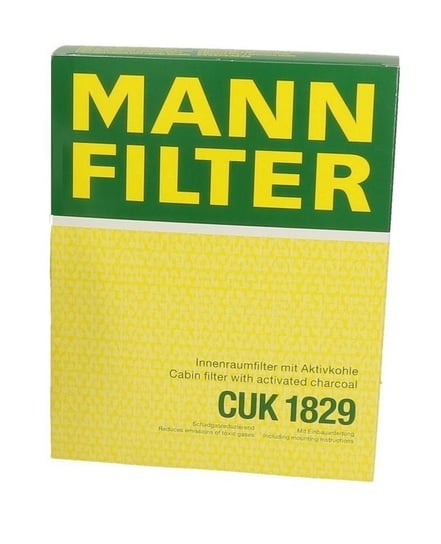 Mann Cuk 1829 Filtr Kabinowy Z Węglem Mann-Filter