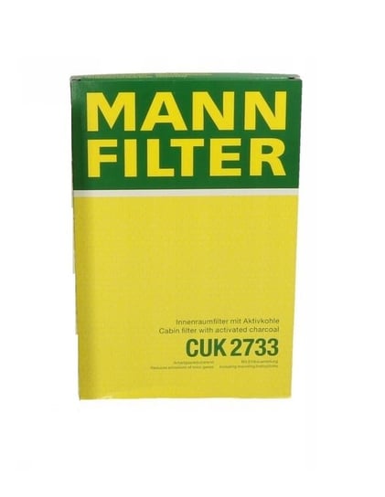 Mann Cuk 2733 Filtr Kabinowy Z Węglem Mann-Filter