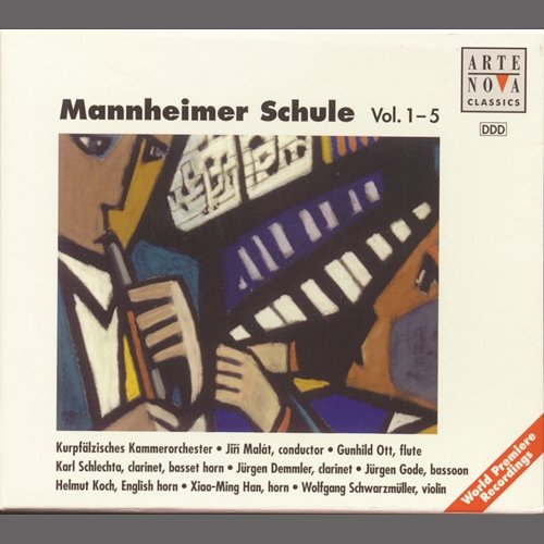Mannheimer Schule Vol.2 - Karl Stamitz: Bassethorn Cto/2 Double Ctos Jiri Malat