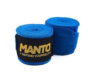 Manto Bandaże Bokserskie Basic Niebieskie MANTO
