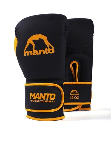 MANTO rękawice bokserskie ESSENTIAL czar-pom 12oz MANTO