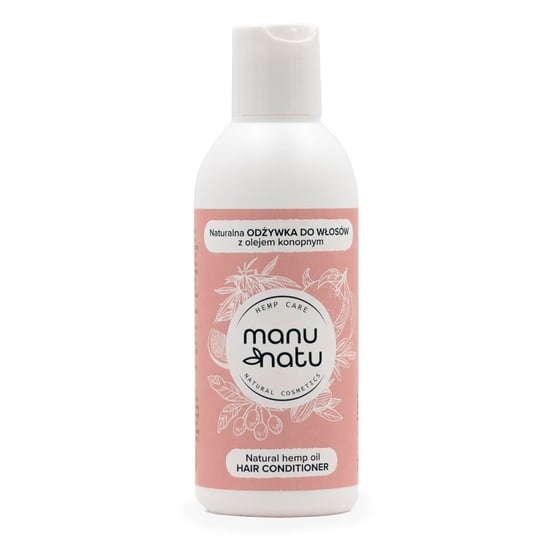 Manu Natu Natural hemp oil hair conditioner naturalna odżywka do włosów z olejem konopnym 200ml Manu Natu