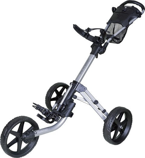 Manualny wózek golfowy FASTFOLD MISSION 5.0 (srebrno-czarny) FASTFOLD