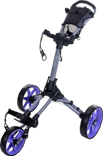Manualny wózek golfowy FASTFOLD SQUARE (szaro-fioletowy) FASTFOLD