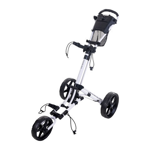 Manualny wózek golfowy Fastfold Trike 2.0 (biało-czarny) FASTFOLD