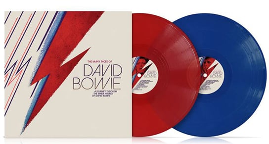 Many Faces Of David Bowie (Limited Edition) (kolorowy winyl) Bowie David, Iggy Pop, The Velvet Underground, Berry Chuck, Yardbirds, Hunter Ian, Brel Jacques