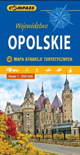 Mapa atrakcji tur. - Województwo Opolskie 1:200000 Opracowanie zbiorowe