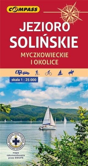 Mapa - Jezioro Solińskie, Myczkowieckie i okolice Opracowanie zbiorowe