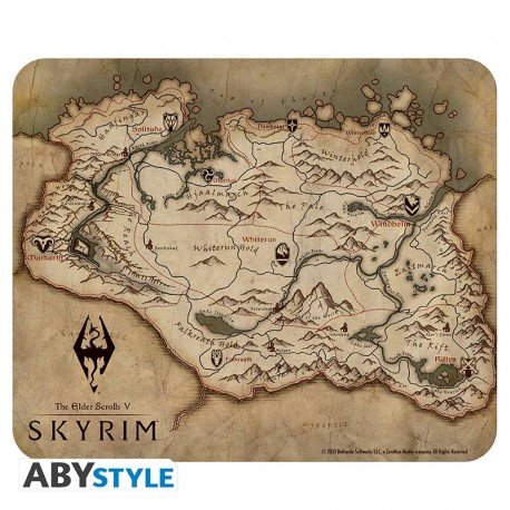 Mapa Podkładka pod Myszkę The Elder Scrolls Skyrim Inny producent