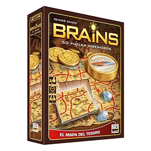 Mapa skarbów mózgu, gra planszowa, SD Toys, SDGBRAINS02 SD Toys