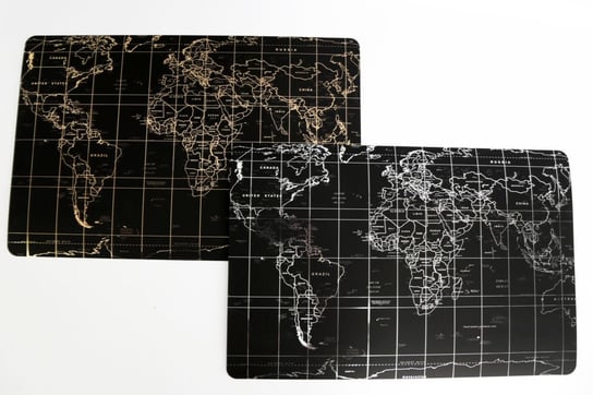 Mapa świata, mata na stół SIL, 2 wzory, miks, wysyłka losowa Sil