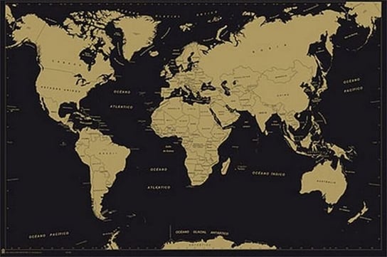 Mapa Świata Polityczna - plakat 91,5x61 cm Grupo Erik