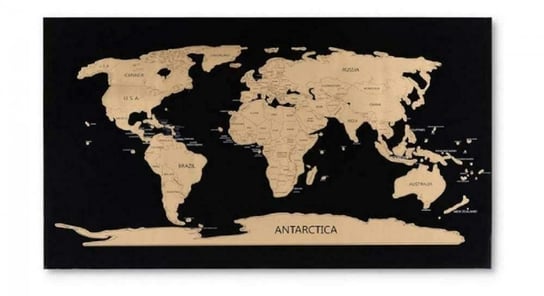 Mapa świata, zdrapka, SIL, 80x45 cm Sil