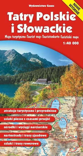 Mapa „Tatry Polskie i Słowackie” Opracowanie zbiorowe