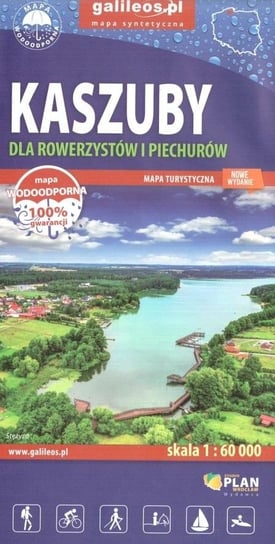 Mapa tur. - Kaszuby dla rowerzystów i piechurów Plan