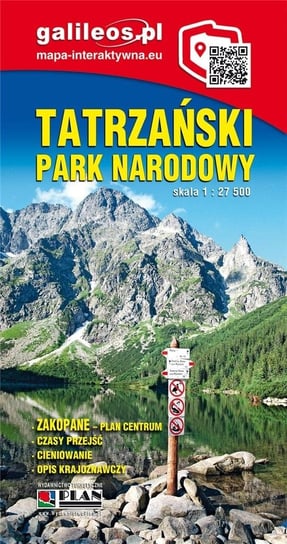 Mapa tur. - Tatrzański Park Narodowy 1:27 000 Opracowanie zbiorowe