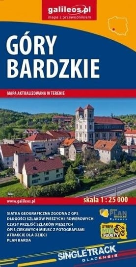 Mapa turystyczna - Góry Bardzkie 1:25 000 Opracowanie zbiorowe