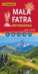 Mapa turystyczna - Mała Fatra Krywańska 1:30 000 Opracowanie zbiorowe