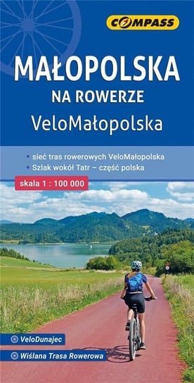 Mapa turystyczna - Małopolska na rowerze 1:100 000 Opracowanie zbiorowe