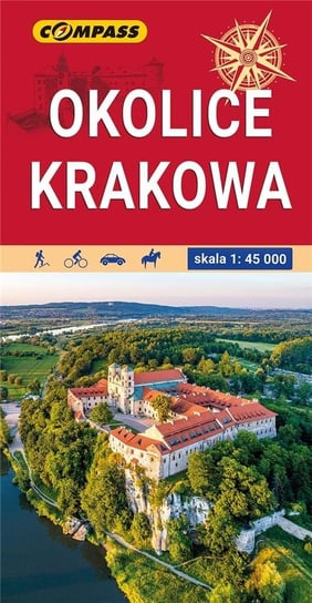 Mapa turystyczna - Okolice Krakowa 1:45 000 Opracowanie zbiorowe