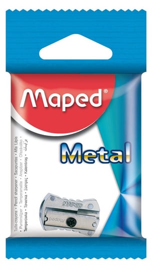 Maped, Temperówka Maped Metal Classic 1 Otwór Flowpack Maped