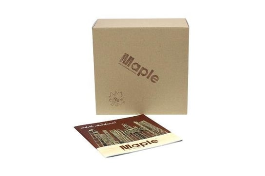 Maple: Klocki Drewniane Karton 100 Sztuk Maple