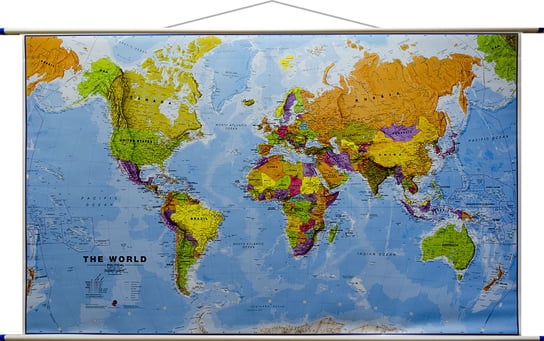 Maps International, mapa ścienna Świat polityczny, 1:20 000 000 Maps International