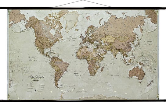 Maps International, mapa ścienna Świat polityczny antyczny, 1:30 000 000 Maps International